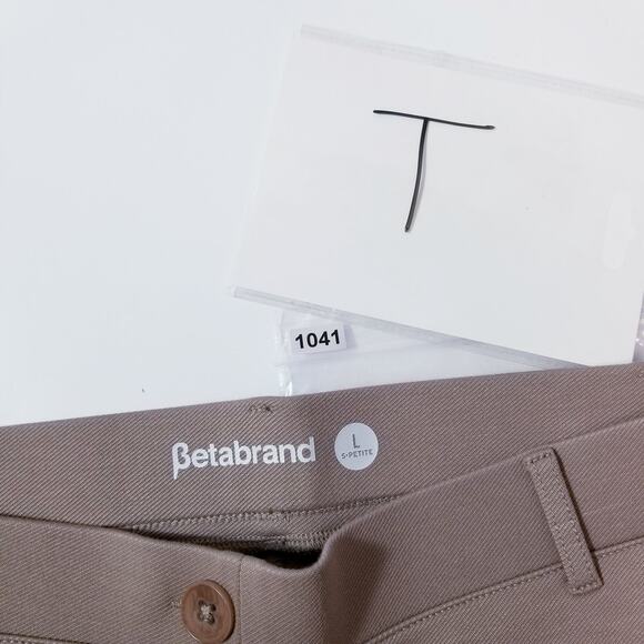 Betabrand Classic Pull On Yoga Dress Pants High Rise Straight Leg - Picture 10 of 10